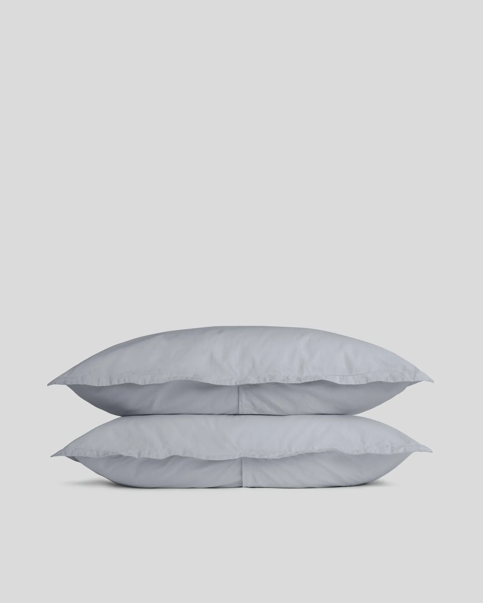Percale Sham Set (Sky)
