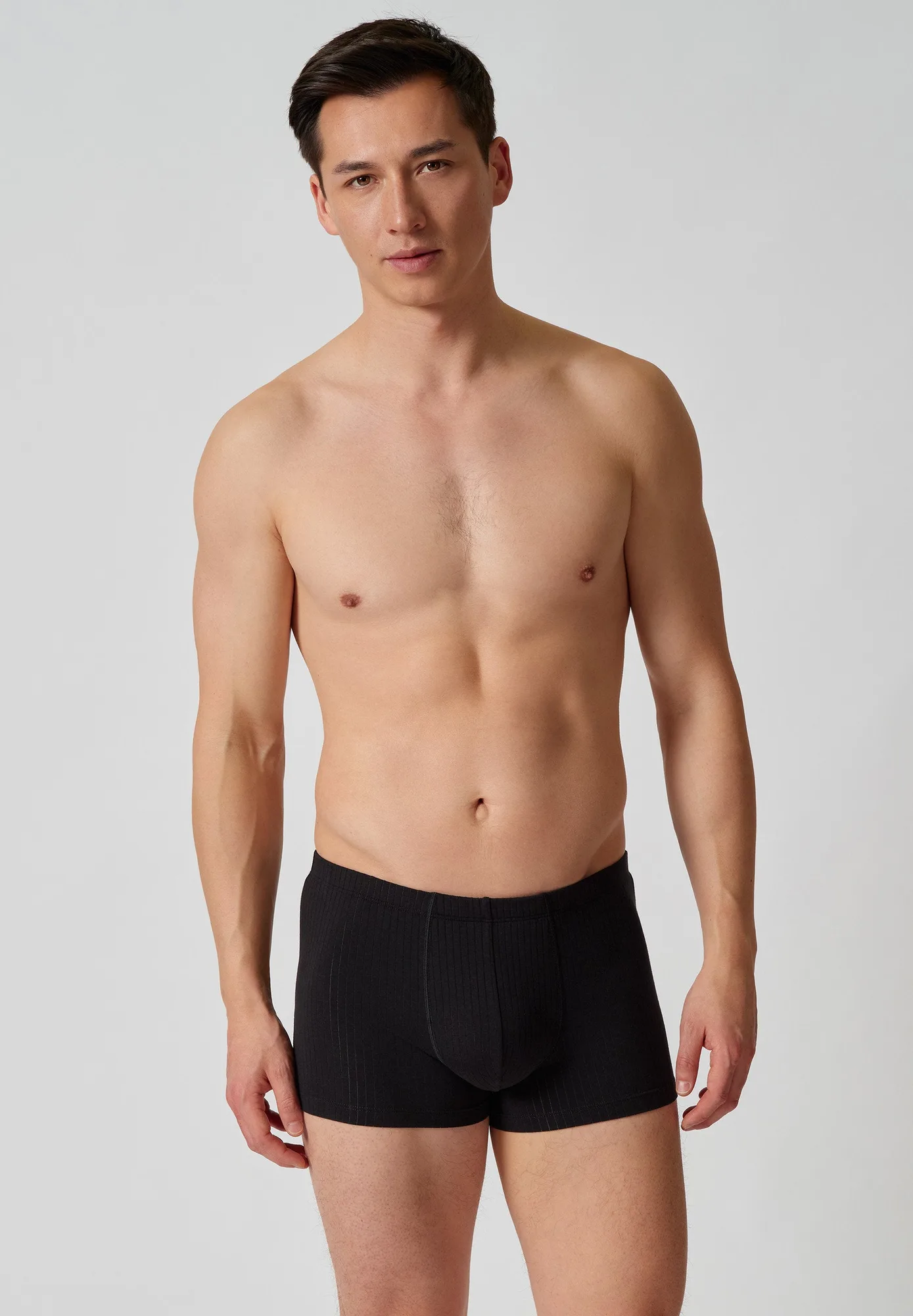 Cotton Structure Pants | black 110175-017665