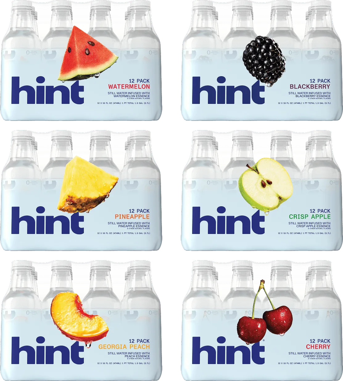 hint® water 6 case bundle