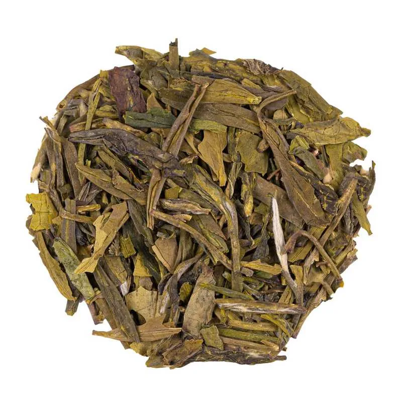 Organic China Long Jing Tea (Lung Ching/Dragon Well)