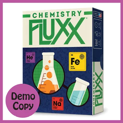 Copia de demostración de Chemistry Fluxx: contenido del mazo de muestra