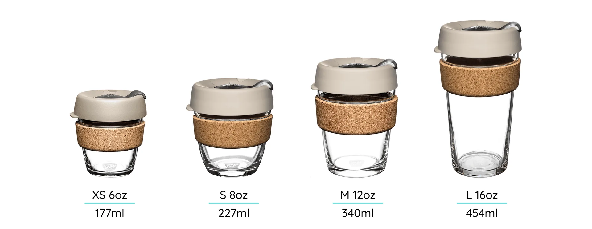 Paret ditt Pair Your Brew Cork-glass med hvilken som helst drikke