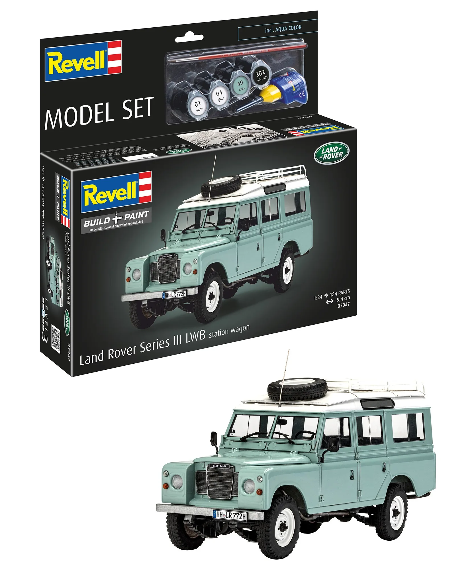 Model Set Land Rover Series III LWB station wagon