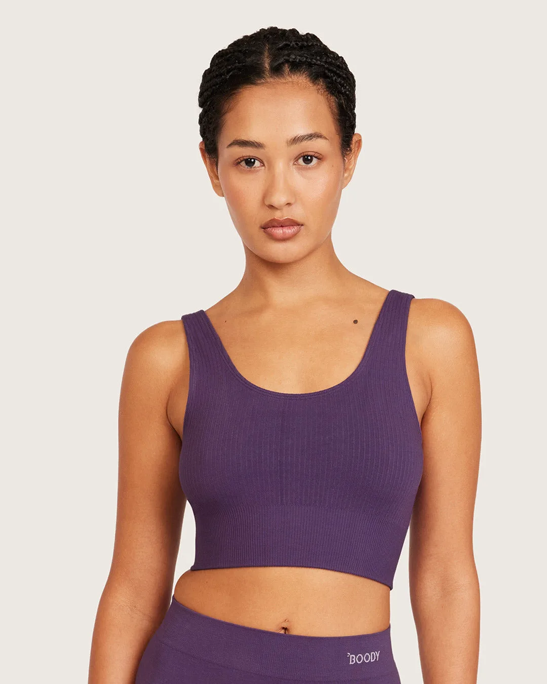 Ribbed Seamfree Crop