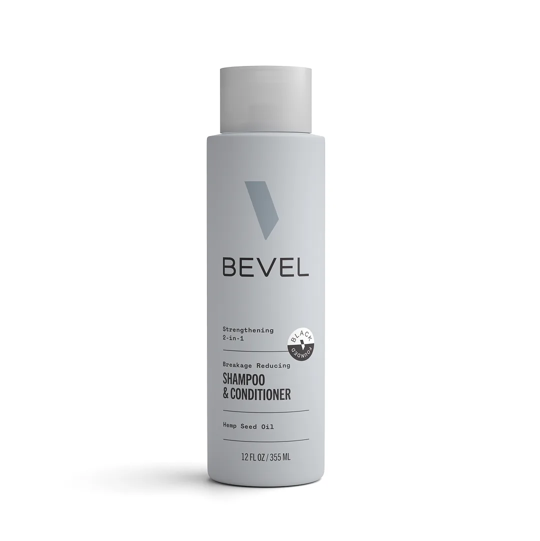 Bevel 2-in-1 Strengthening Shampoo and Conditioner: Before and After Results