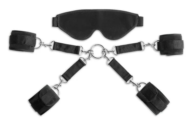 Liberator Bond Deluxe Kit Black Microvelvet