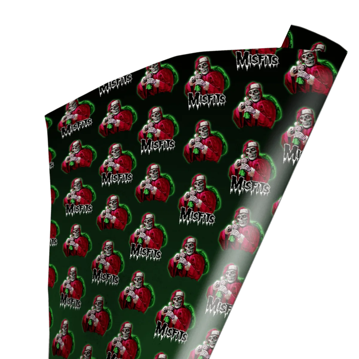 Misfits - Crimson Cringle Wrapping Paper