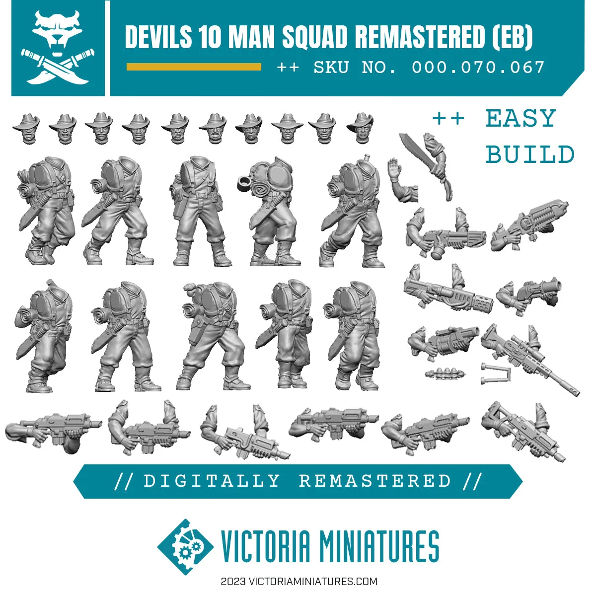 Devils 10 Man Squad: Assembly and Conversion Ideas