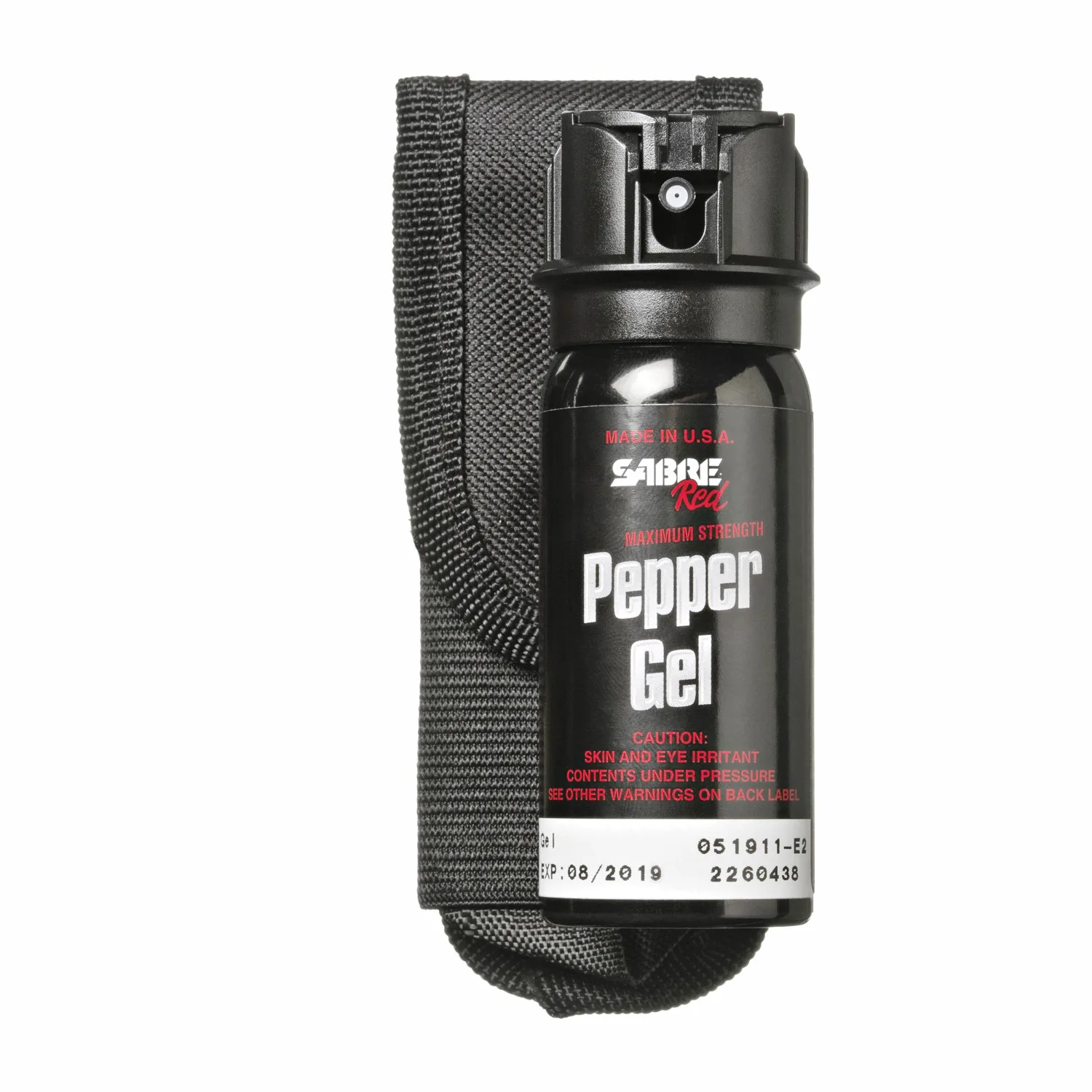 Taktický pepřový gel s pouzdrem