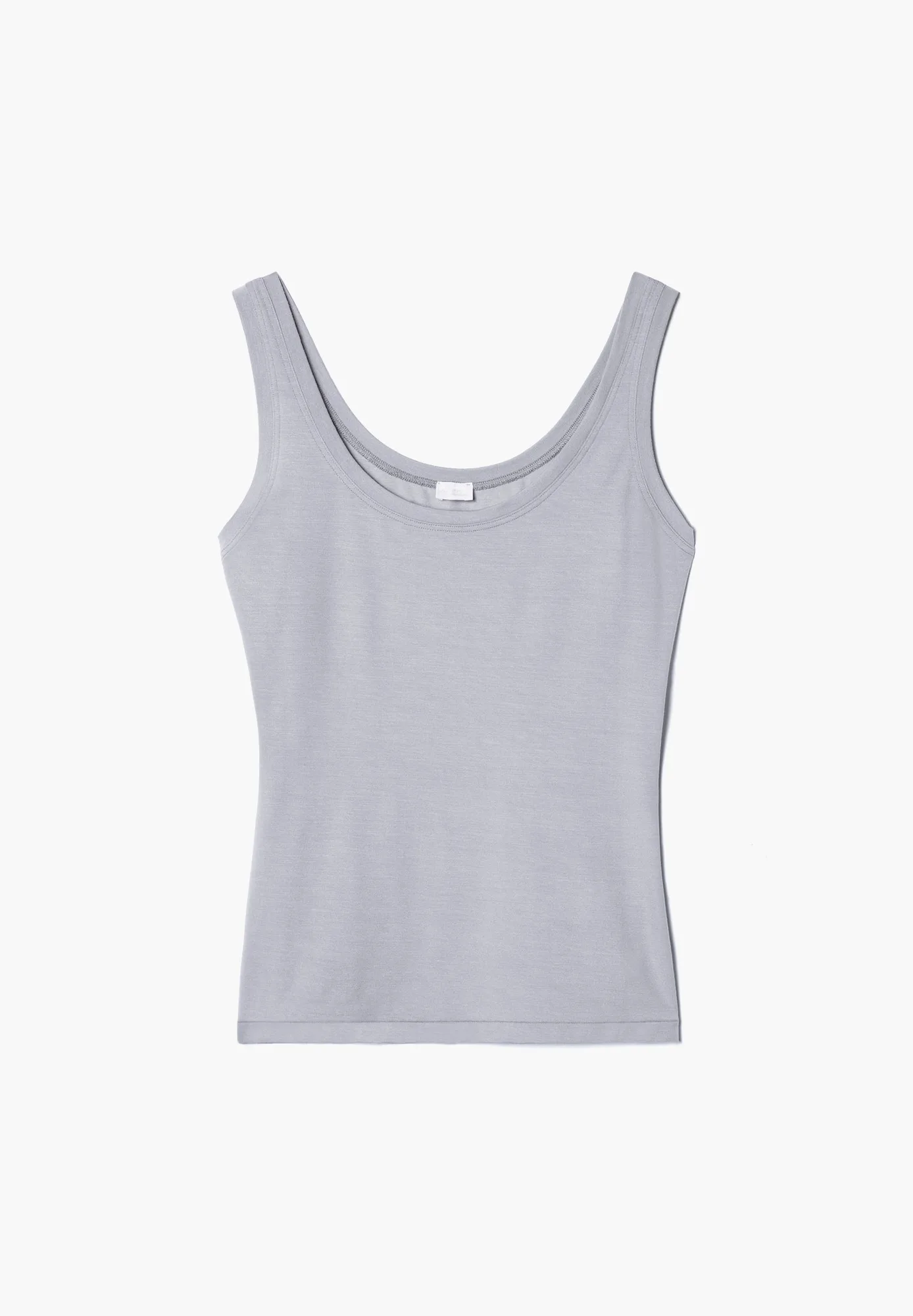 Pureness | Top aus Modal, Body Fit - steel blue