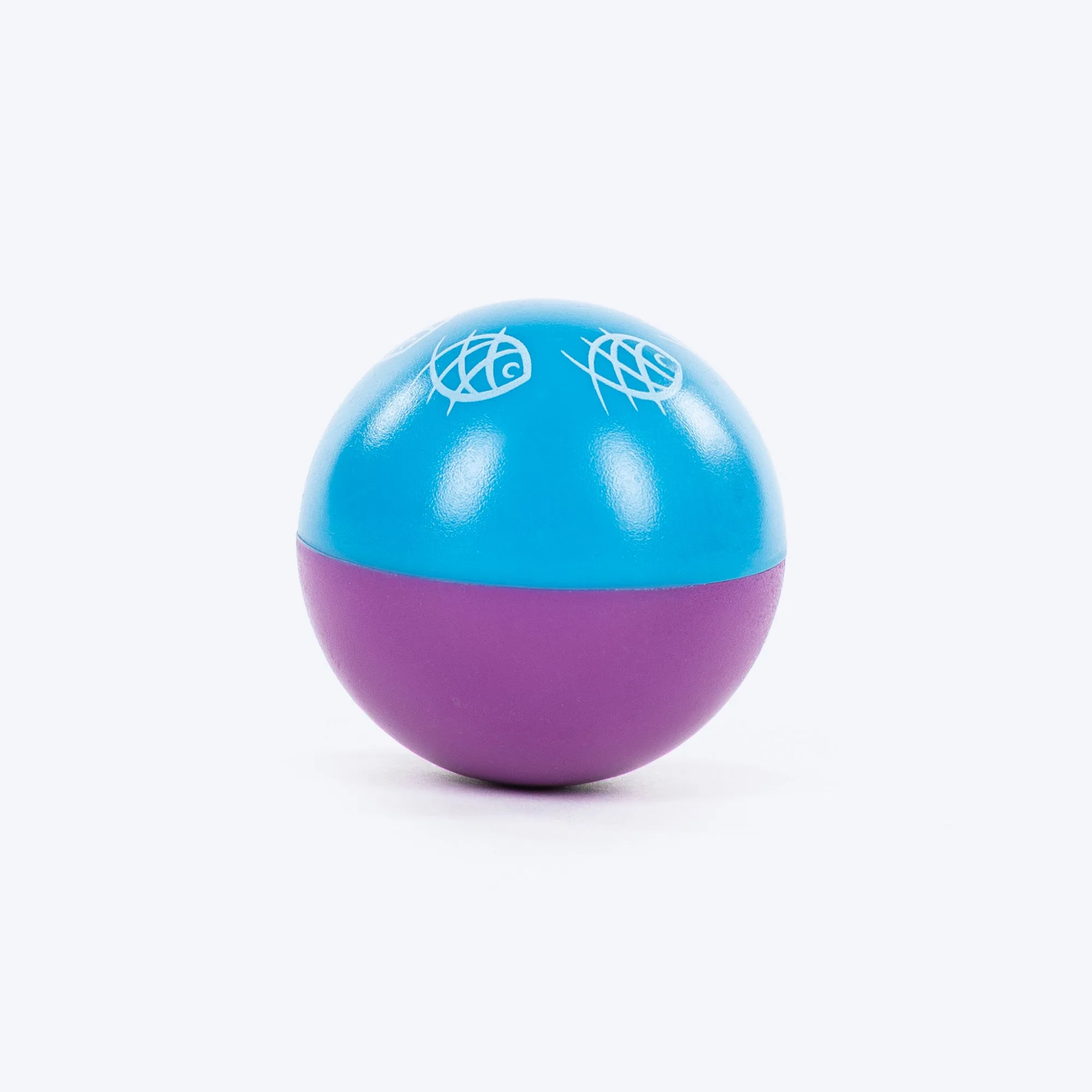 HUFT Baller Wobbler Toy For Cat - Blue & Purple