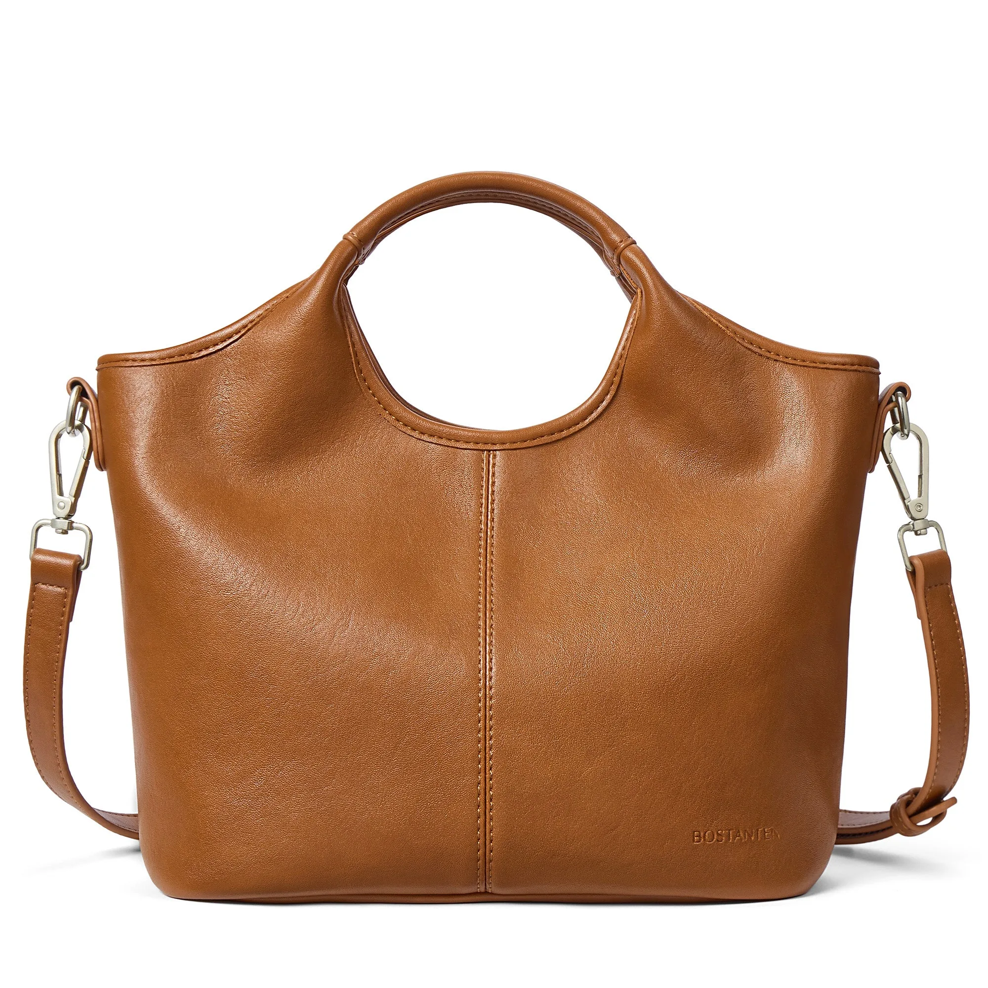 Nevin bolso satchel diario de cuero vegano