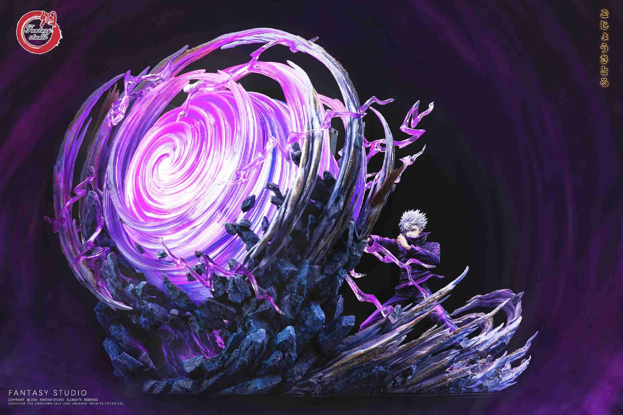 Hollow Purple Gojo LED-Figur: Aufbau- und Pflegetipps