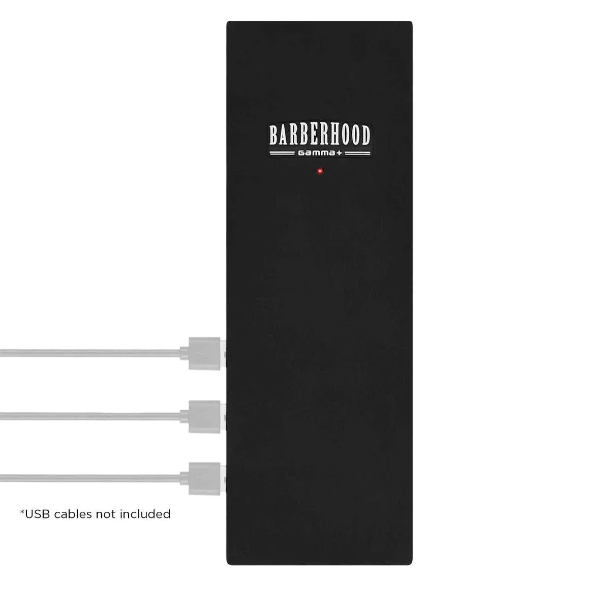3-port USB-hubstation med opladning til barberværktøj og enheder