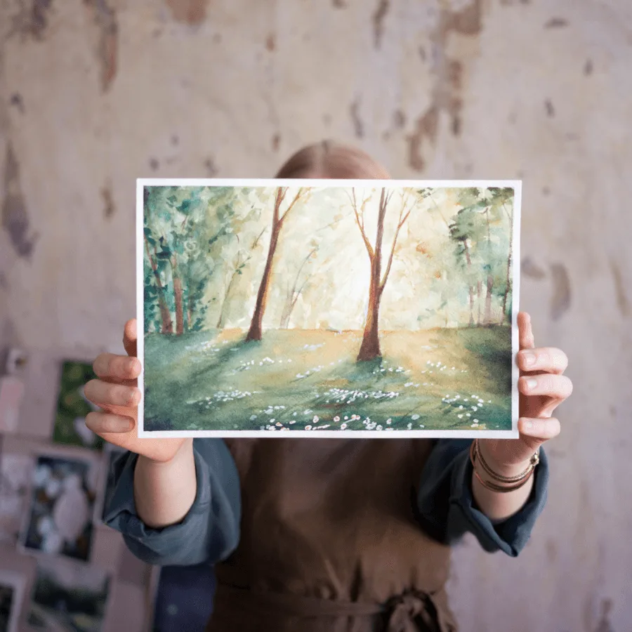 Landscape Workbook vs Sunlit Forest eBook: Which Watercolor Learning Resource Fits You?