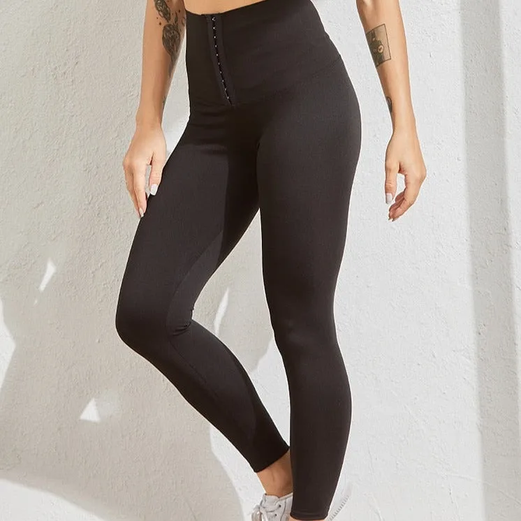 High-Waist Sports Leggings Quick-Dry