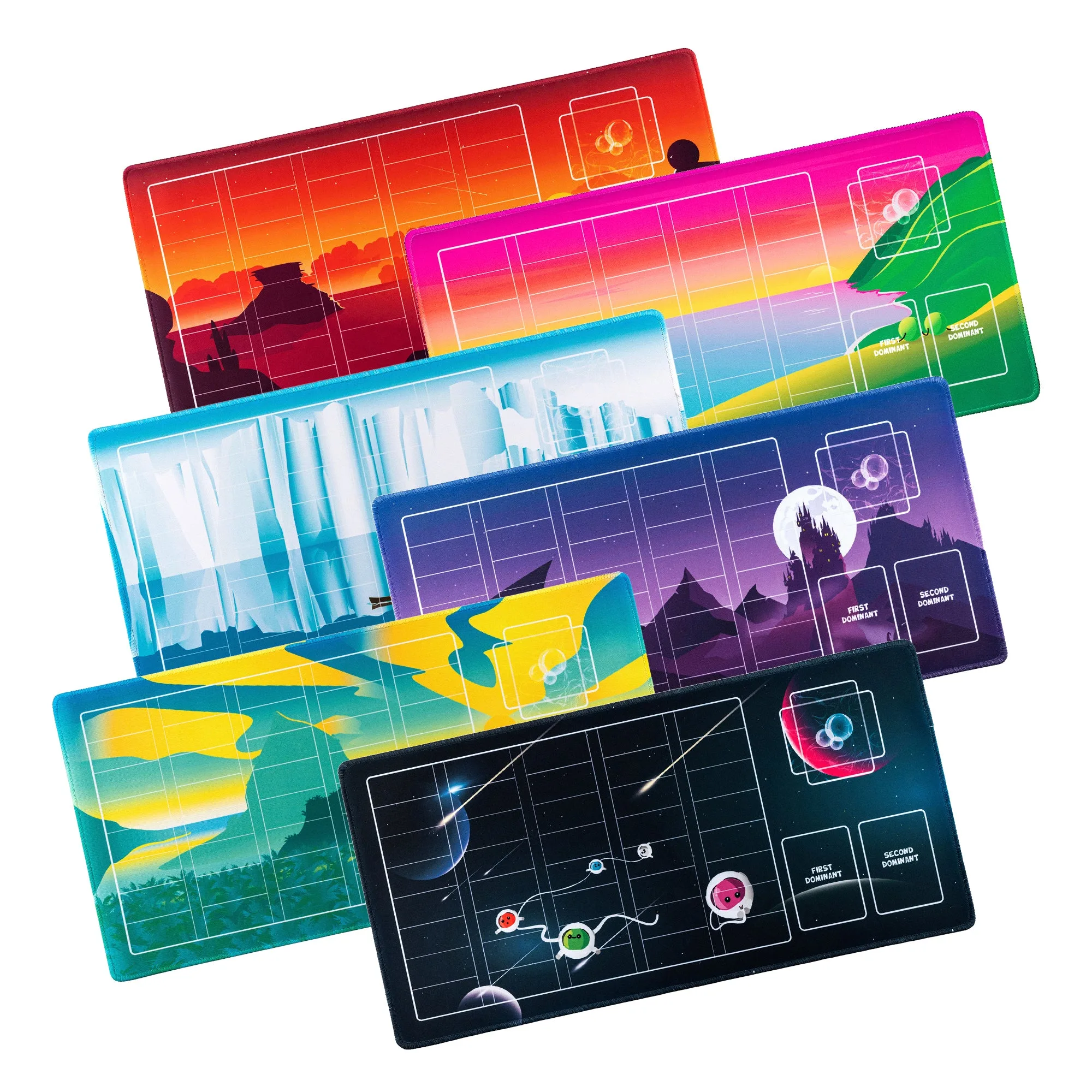 6-Pack of Individual Playmats