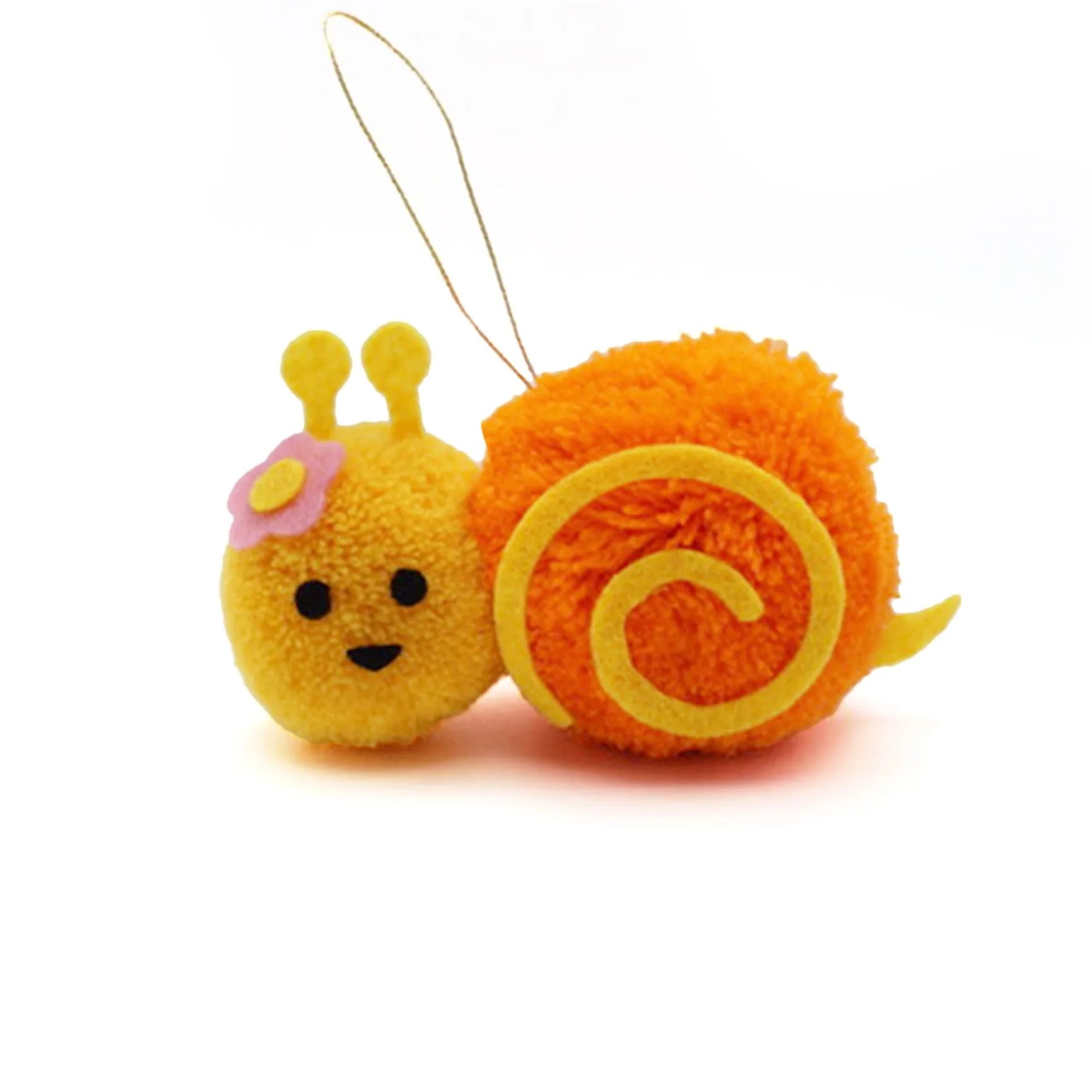 Cura dell'ornamento lumaca pom pom: soffice tutto l'anno
