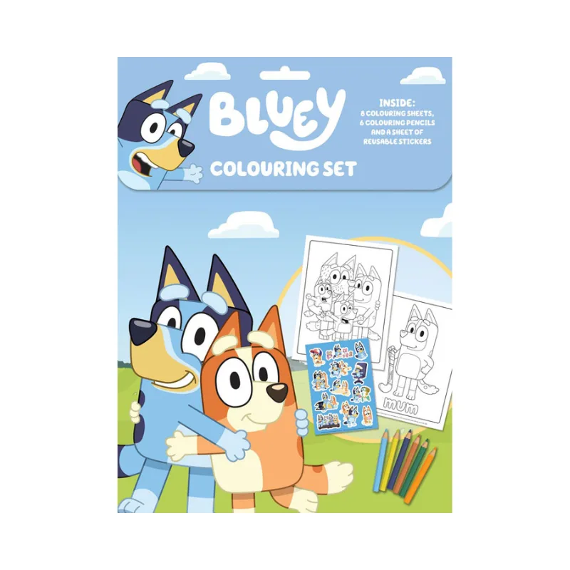Set da colorare Bluey vs Pacchetto gioco: quale per bambini?