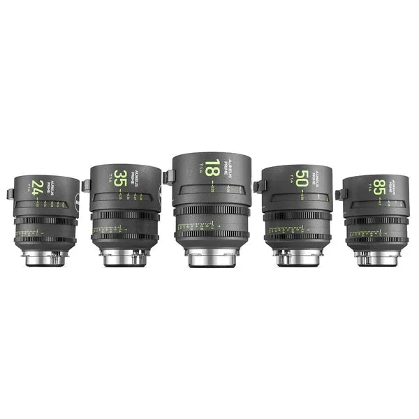 NiSi Aureus Prime Full-Frame Cine Lens 5-Lens Set (PL-mount)