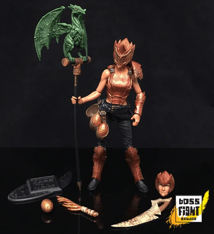 شخصية فيتروفيان H.A.C.K.S. أكشن: غاريالا - حاصدة التنين