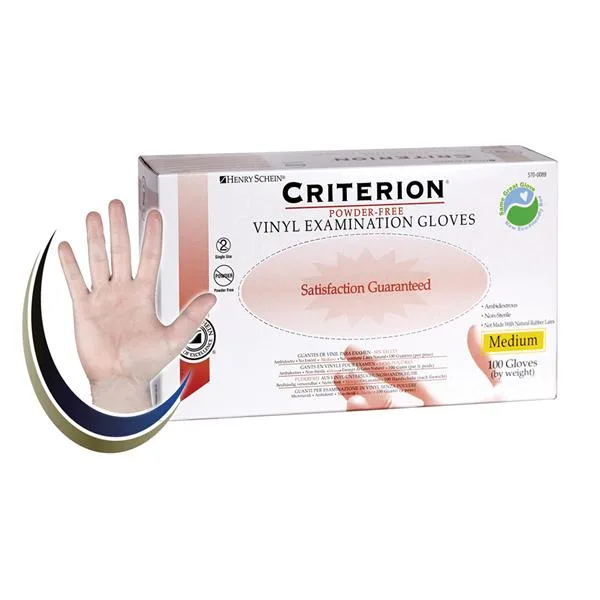 Criterion Powder-Free Vinyl Latex-Free Gloves