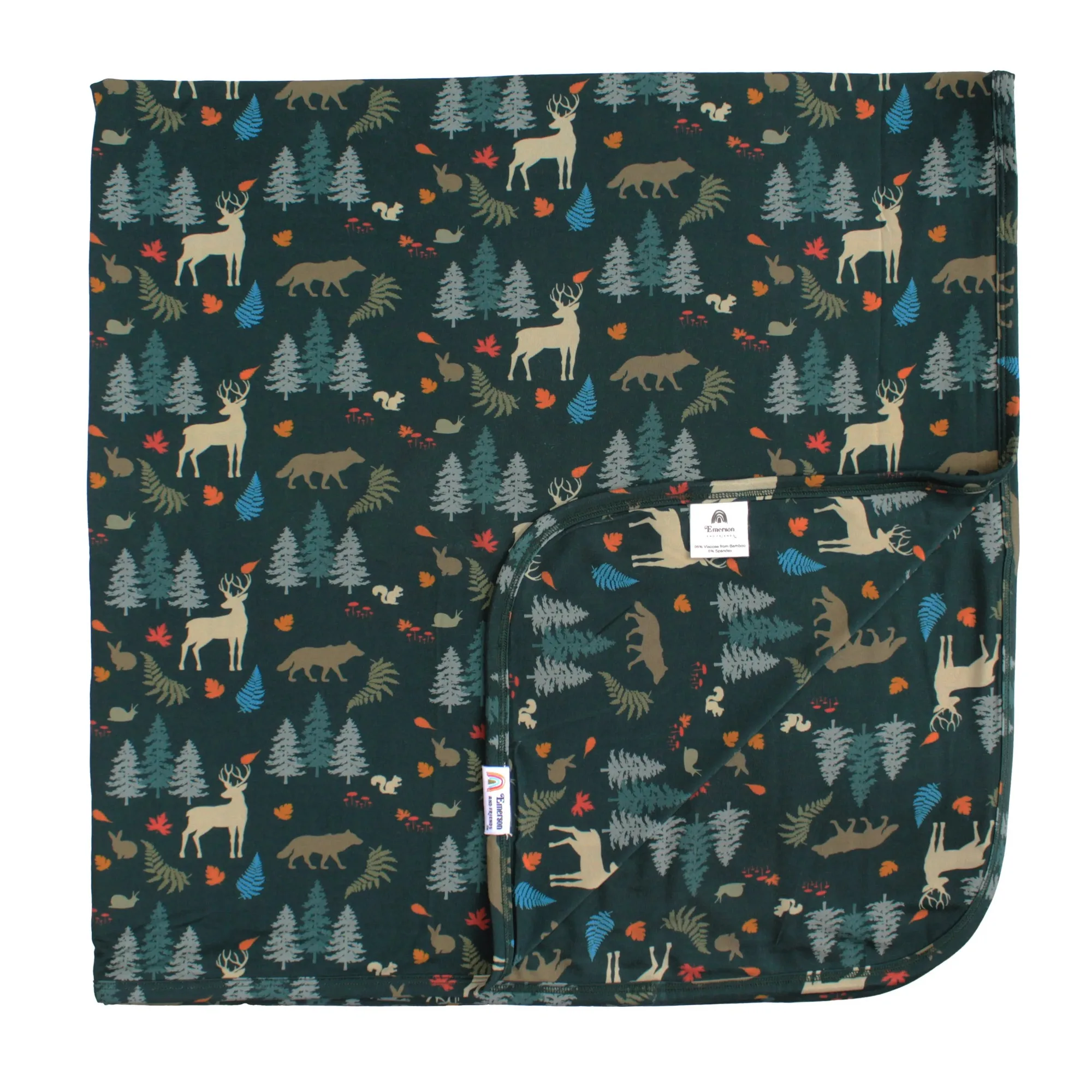 Midnight Forest Luxe Bamboe Deken