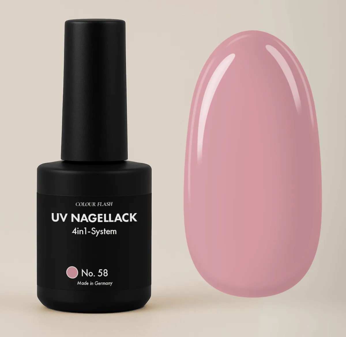UV Nagellack No. 58 (4in1, 10ml)