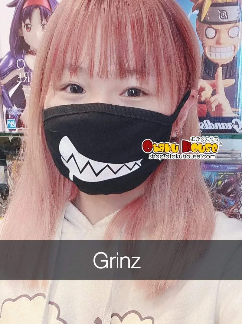 Harajuku Face Mask (Re-usable) - Grinz