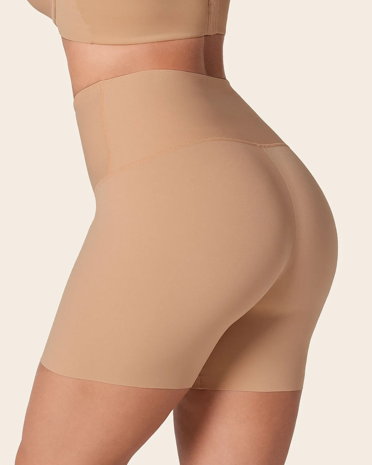 Moderate High-Waisted Shaper Short
