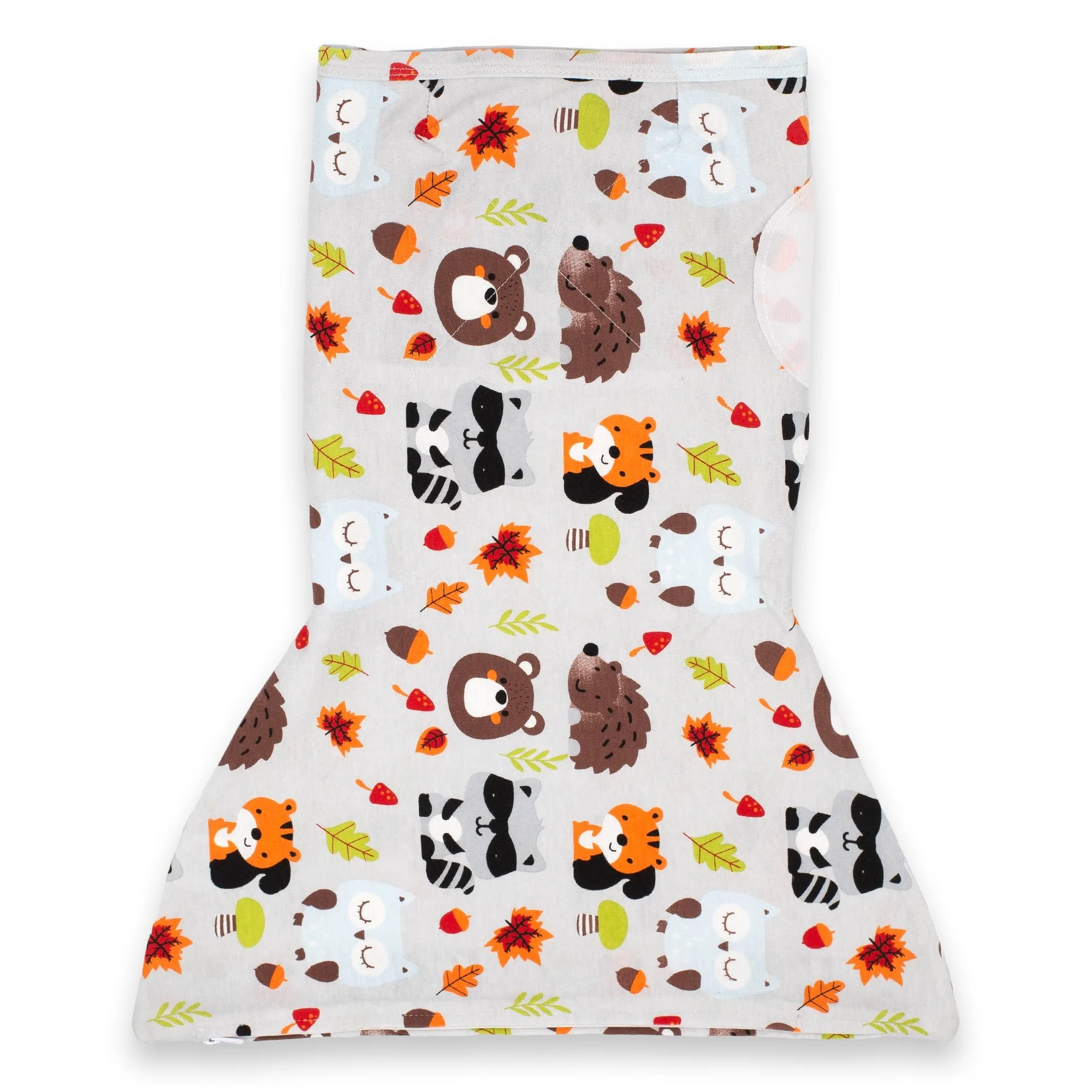 Sleeping Baby Raccoon Friends Zippy Swaddle