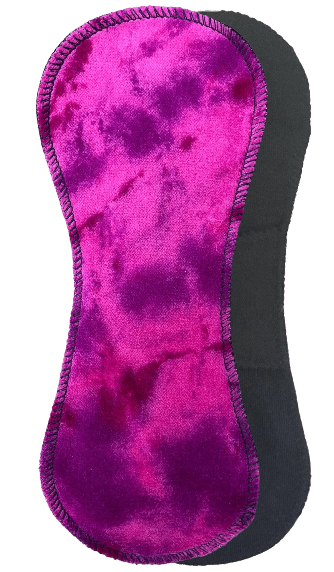 Purple Sundae Mini-Long Pad - Organic Cotton Reusable Pantyliner