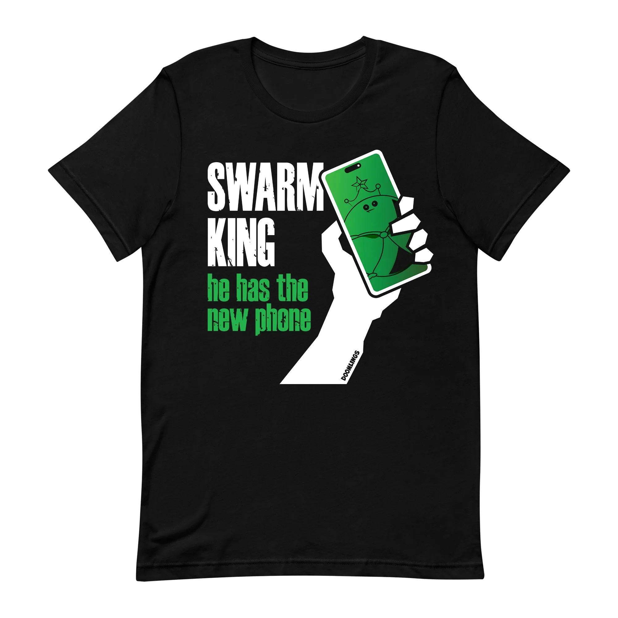 Swarm King Unisex-T-Shirt: Größentabelle und Passform