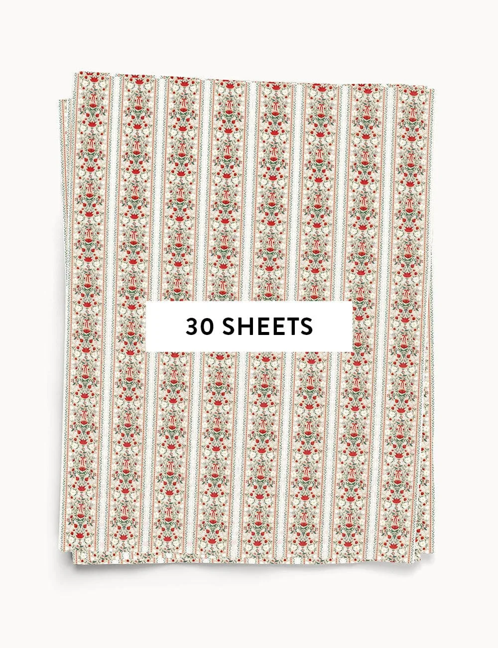 30pk Tissue Paper - Festive Florals