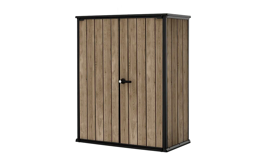 Signature 1400L High Store Storage Cabinet - Ashwood Brown