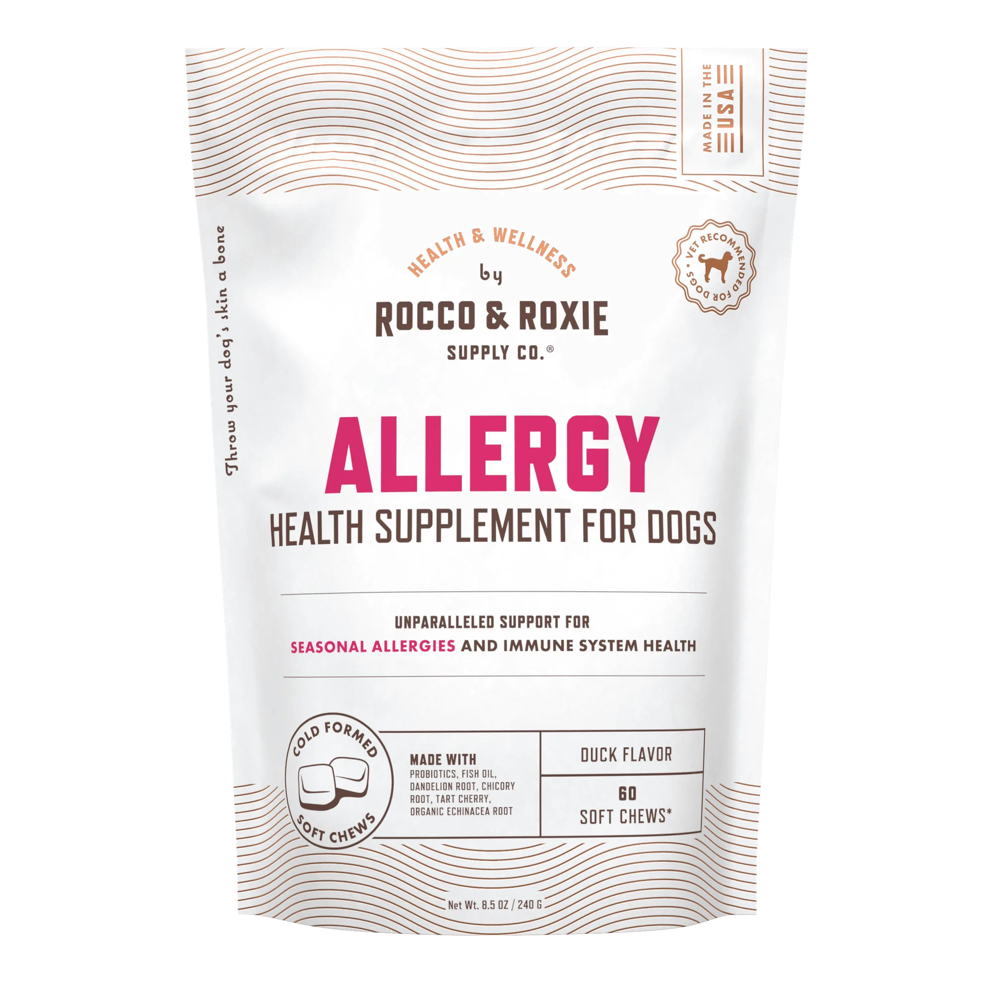 Rocco & Roxie Allergy Dog Chew