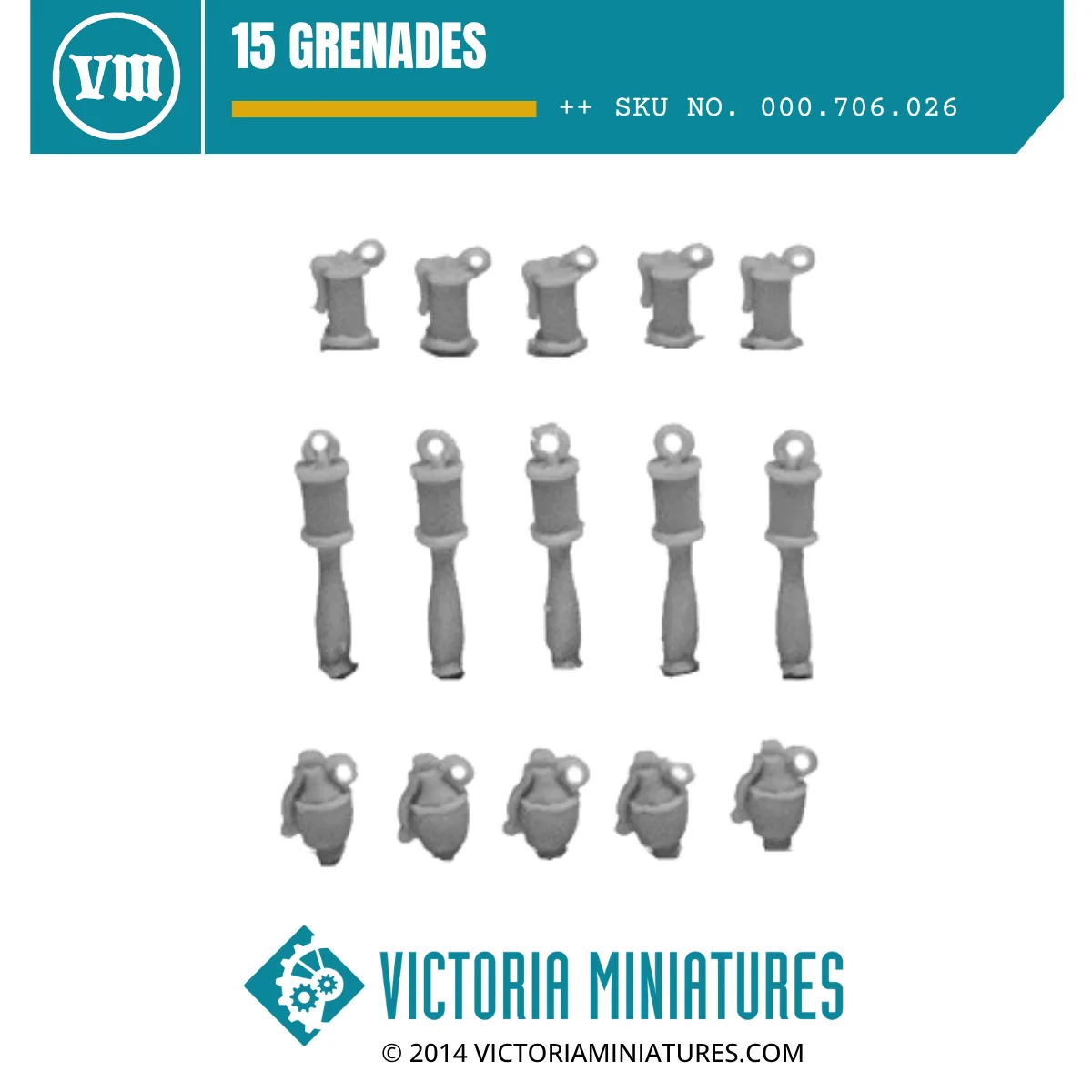 15 Grenades