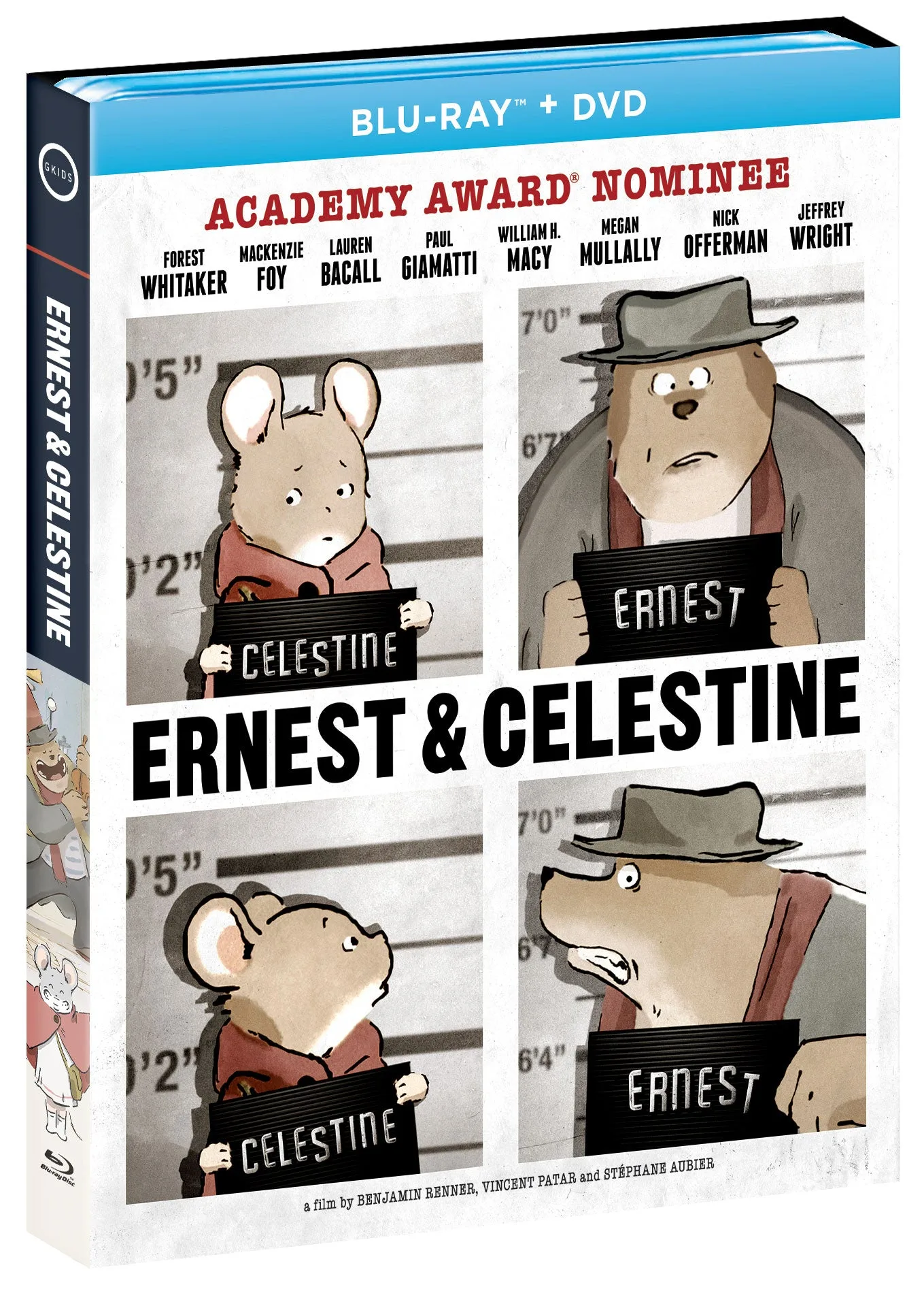 Ernest and Celestine Blu-ray + DVD: วิธีใช้ทั้งสองแผ่น