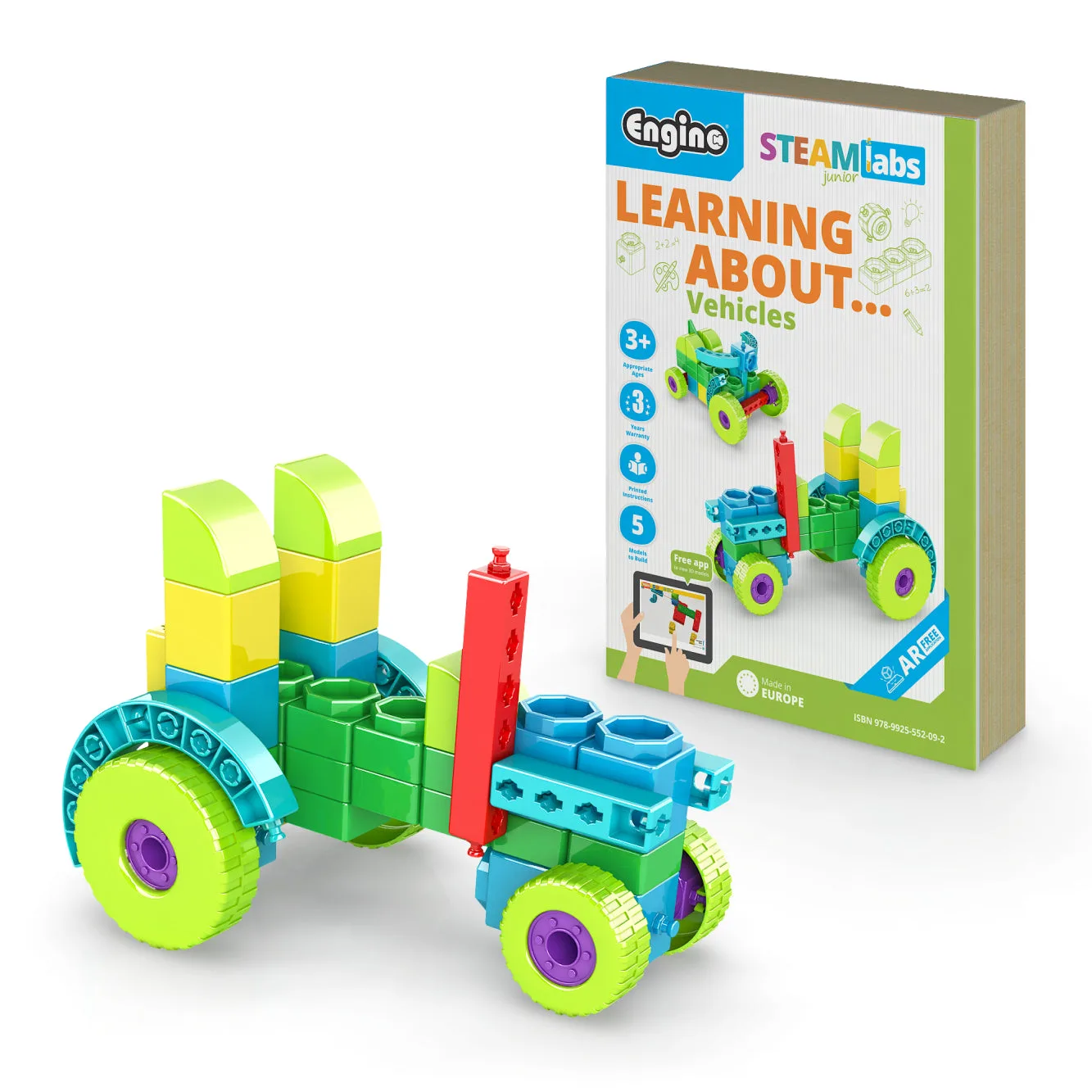 Engino STEAM Labs Junior Véhicules : 5 modèles pour apprendre dès 3 ans