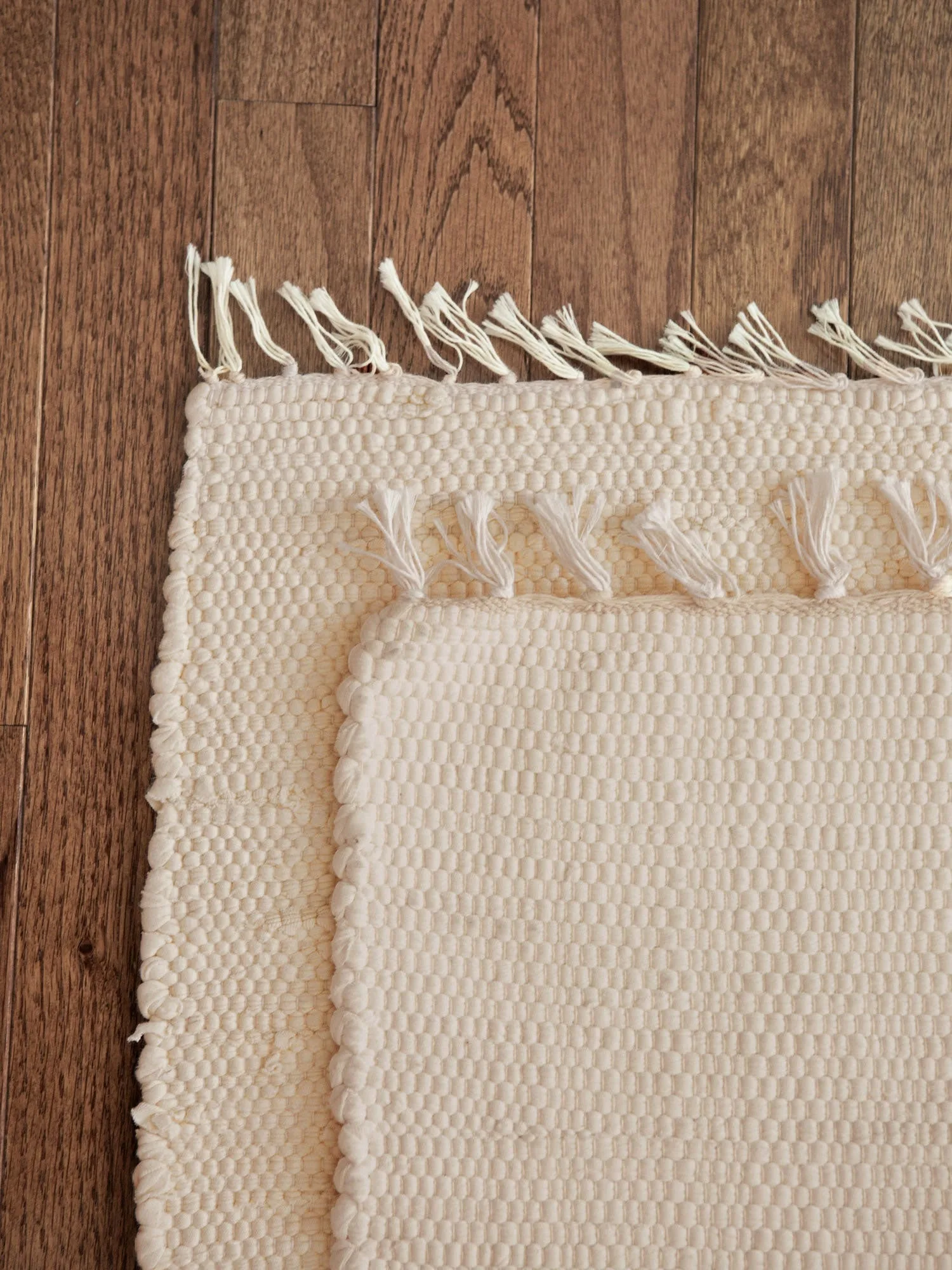 Hand-loomed Large Rug - Natural Undyed