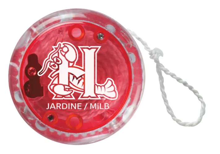 Hickory Crawdads Red Translucent Yo-Yo