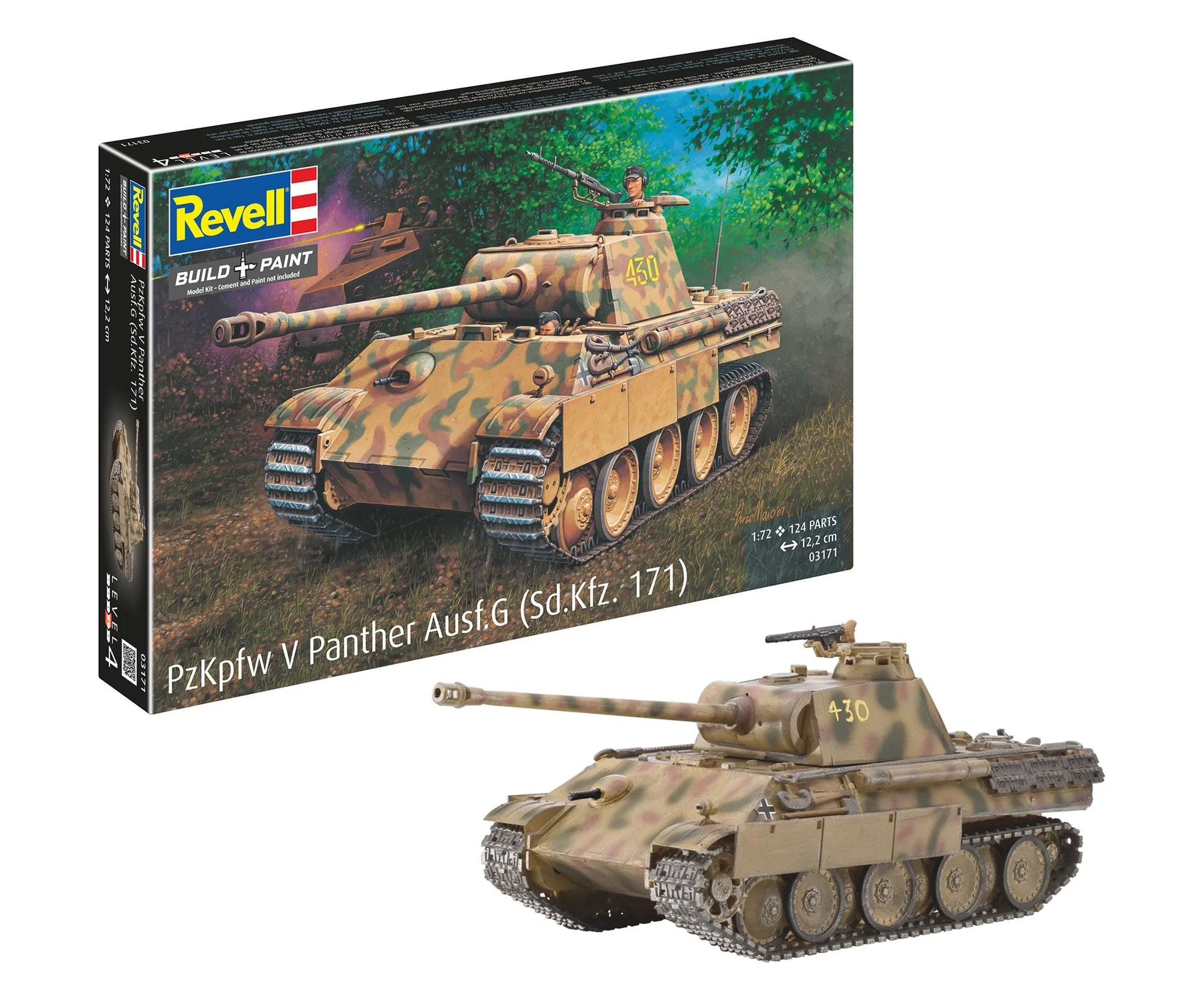 PzKpfw V Panther Ausf.G Model Kit Build Guide
