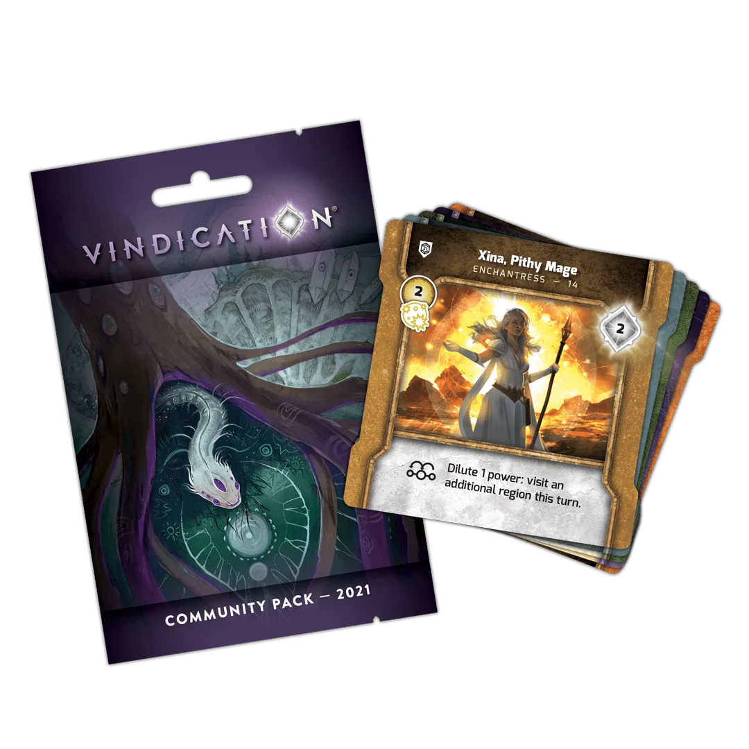 Vindication® Community Card Pack (2021)