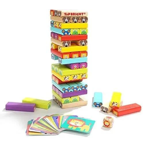 Come allestire il gioco della torre di legno per bambini