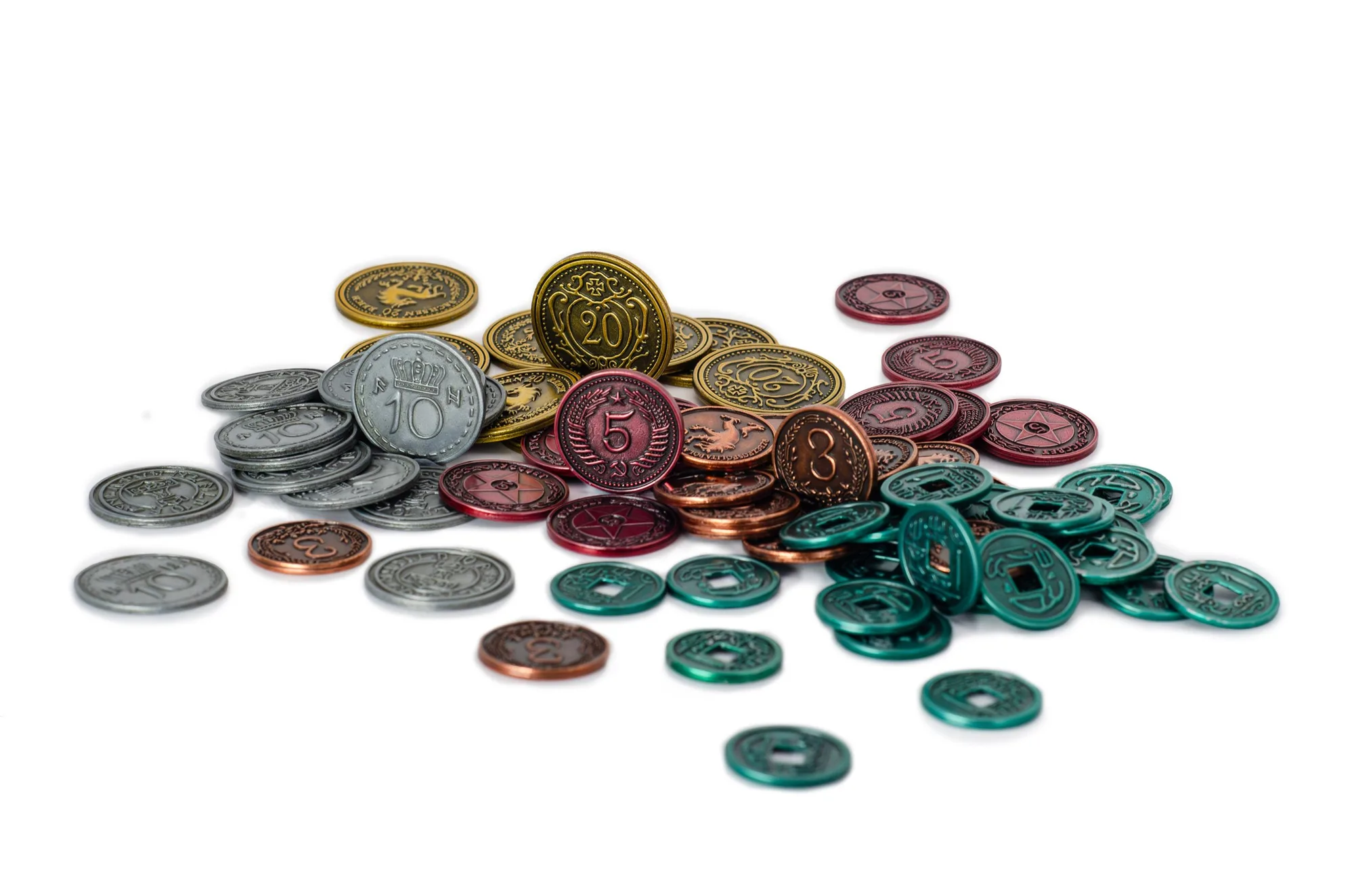 80 Metal Coins (Scythe & Expeditions)