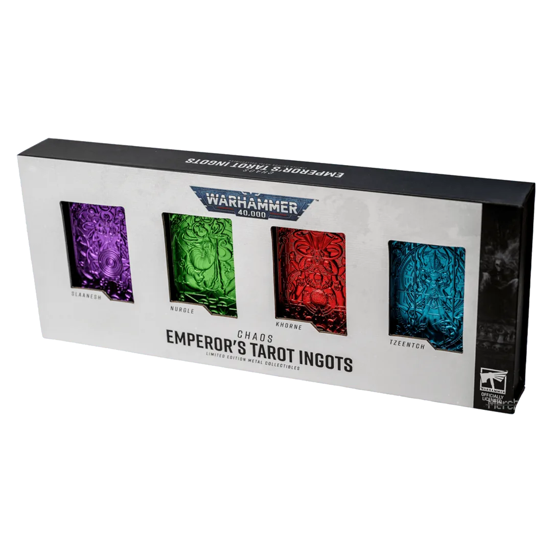 Warhammer 40,000: Imperial Tarot Ingot - Gods (4 Pack)