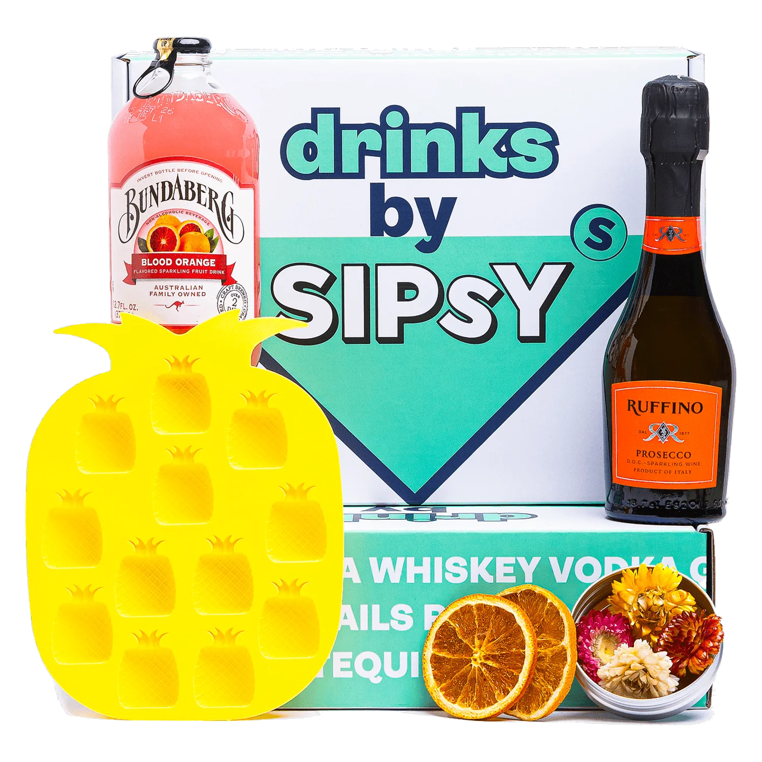 Cómo hacer una mimosa de sangre de naranja con un set de coctelería