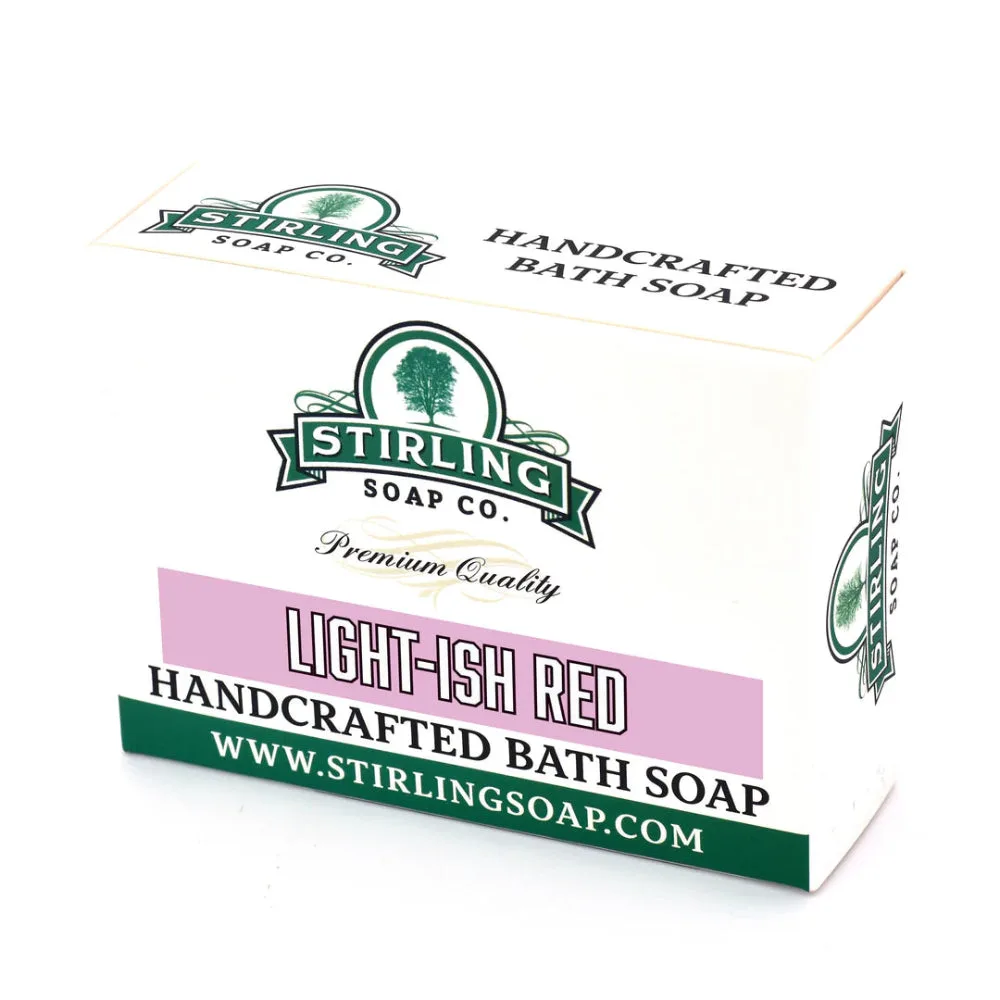Stirling Soap Company Light-ish Red Badeseife 5,5 oz