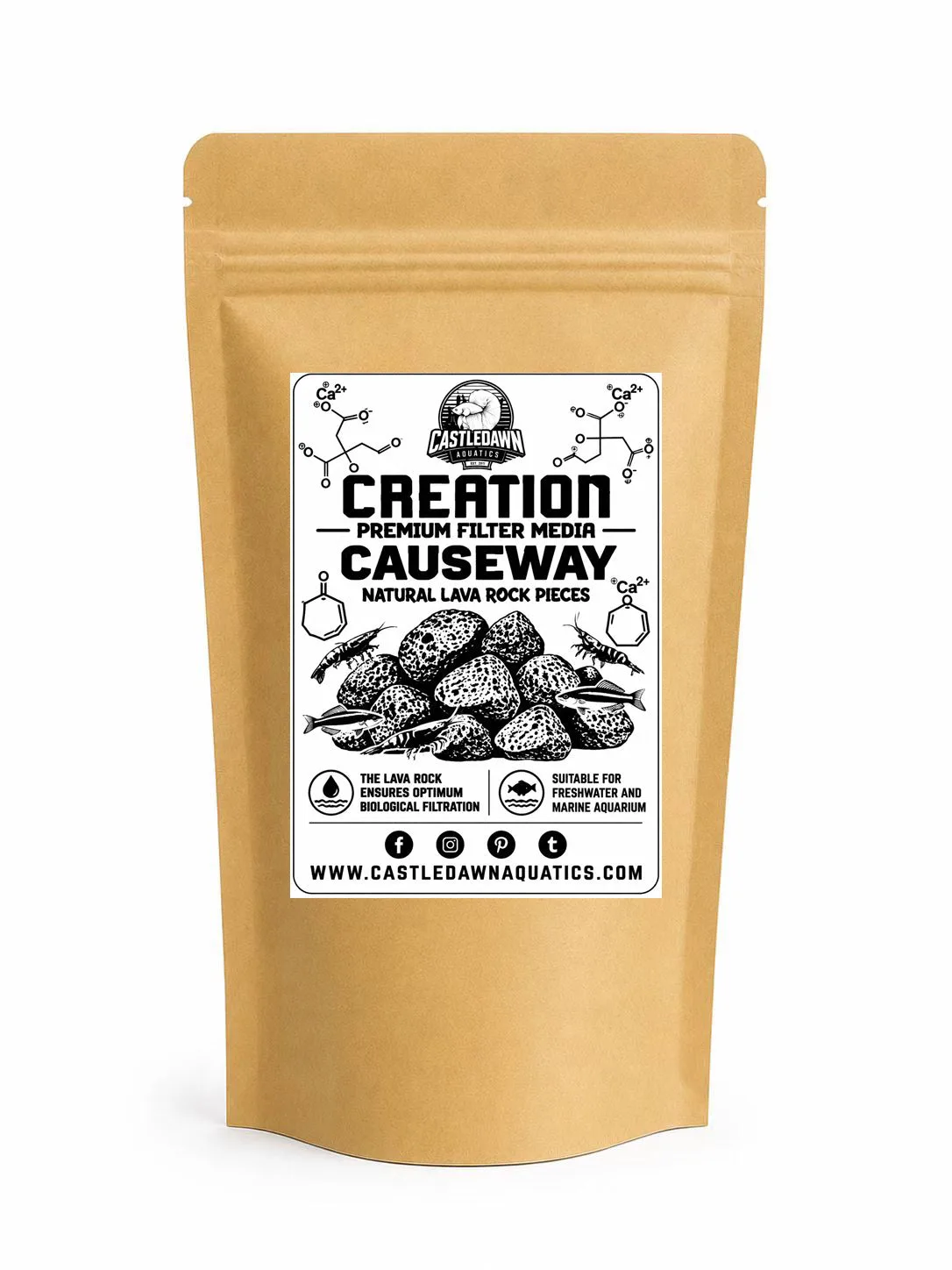 CAUSEWAY Lava Rock Filter Media 1kg