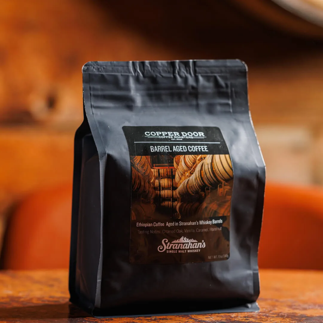 Café añejado en barrica